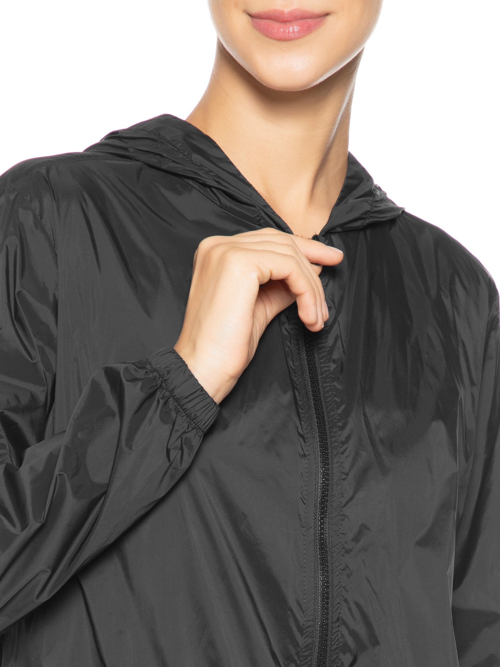 Casaco Feminino Liso Preto Body For Sure