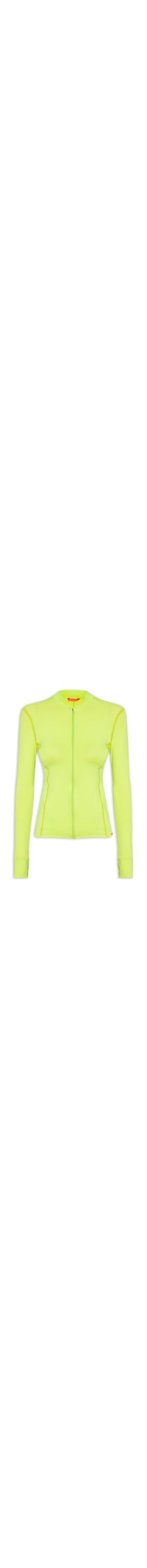 Casaco Feminino Liso - Verde Neon