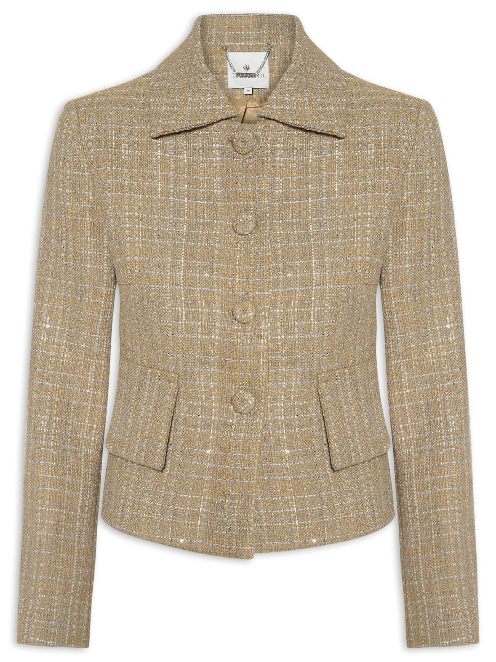 Casaco Feminino Louise Dourado Le Lis