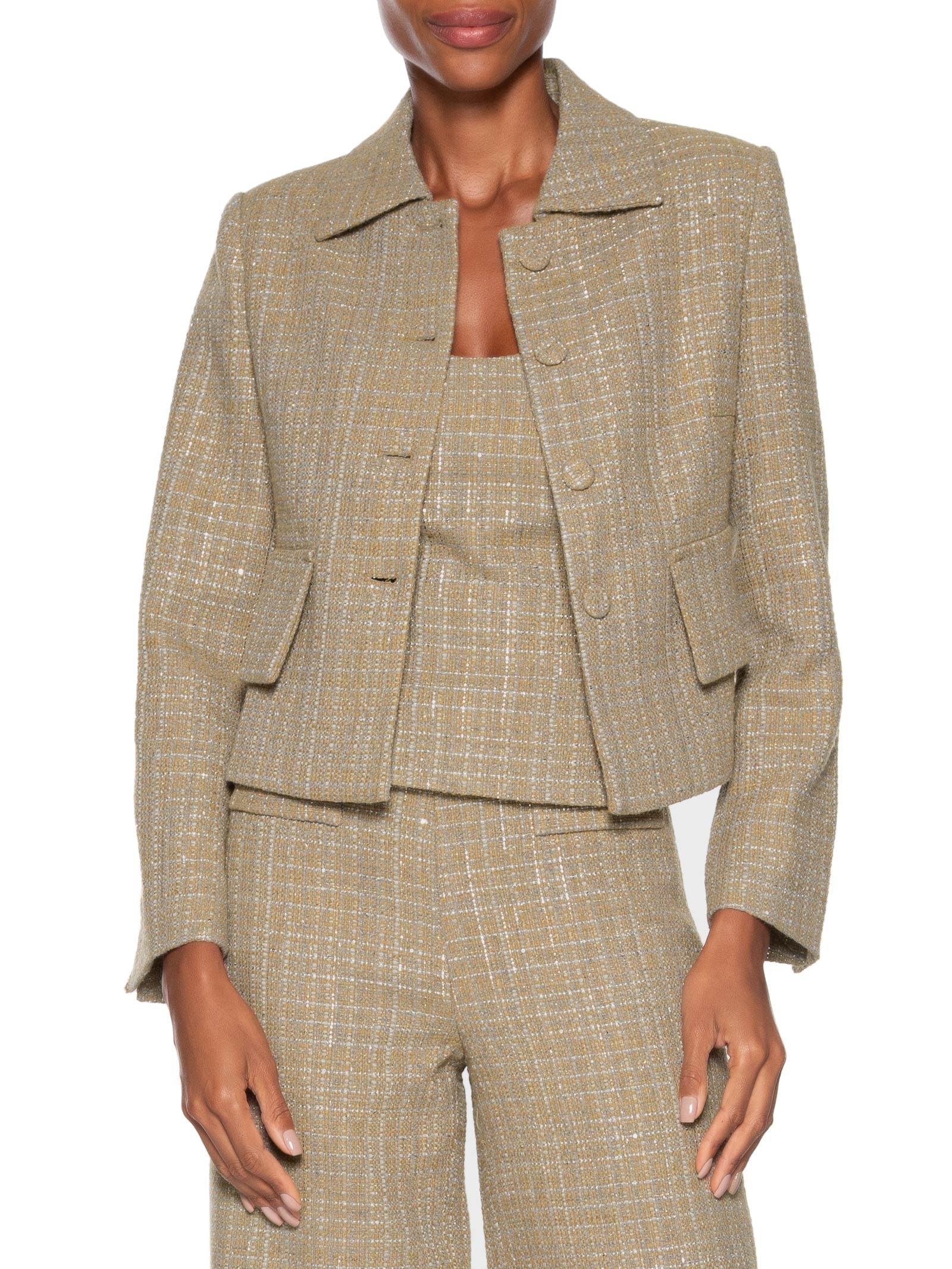 Casaco Feminino Louise Dourado Le Lis