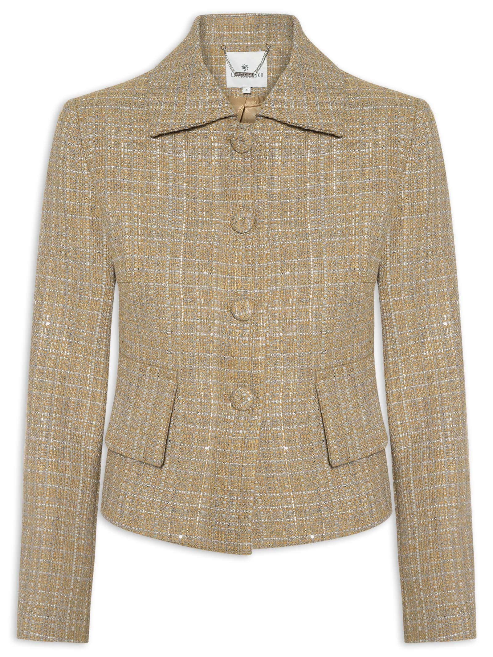 Casaco Feminino Louise Dourado Le Lis