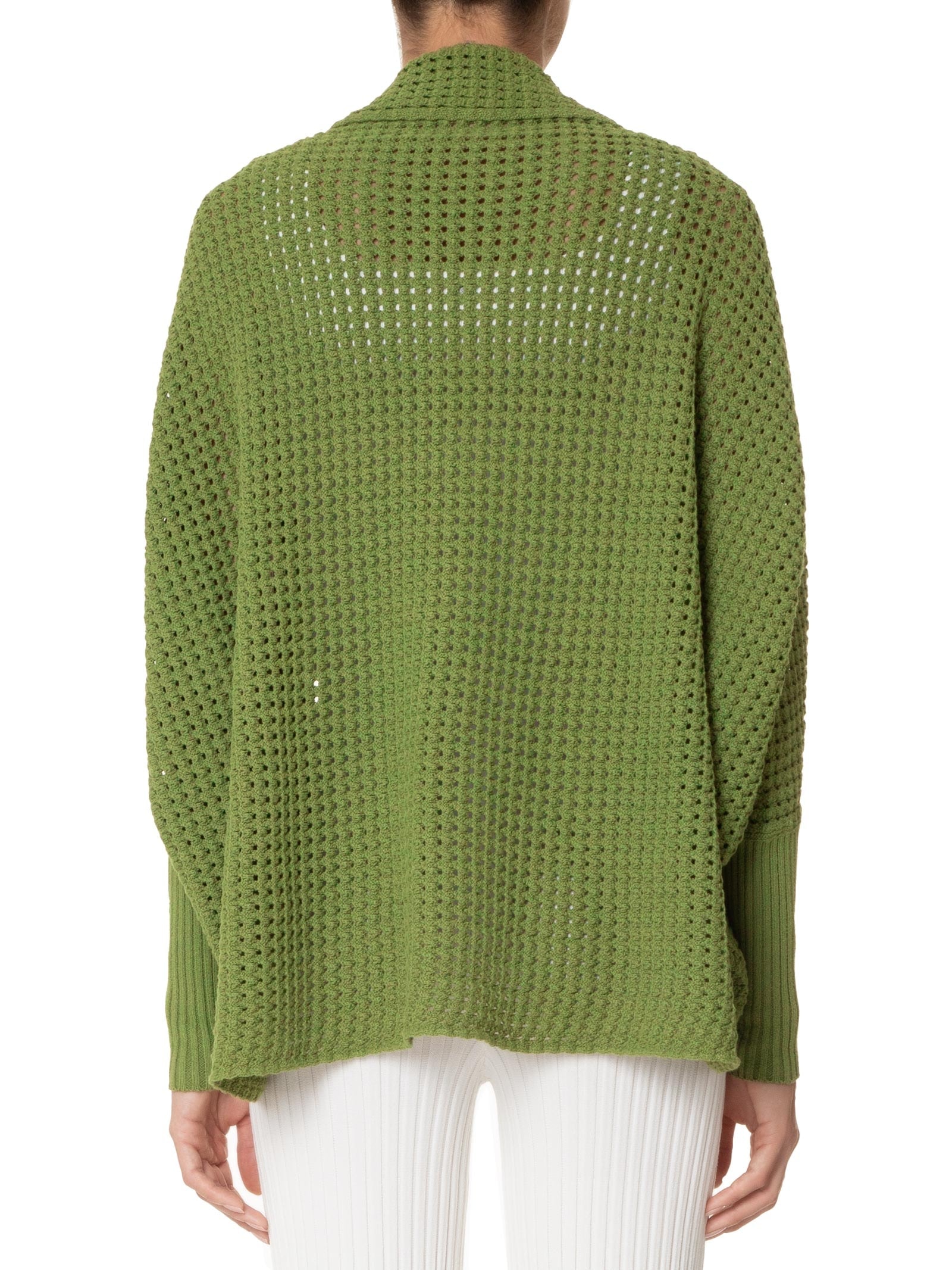 Anselmi - Casaco Feminino Manga Morcego - Verde