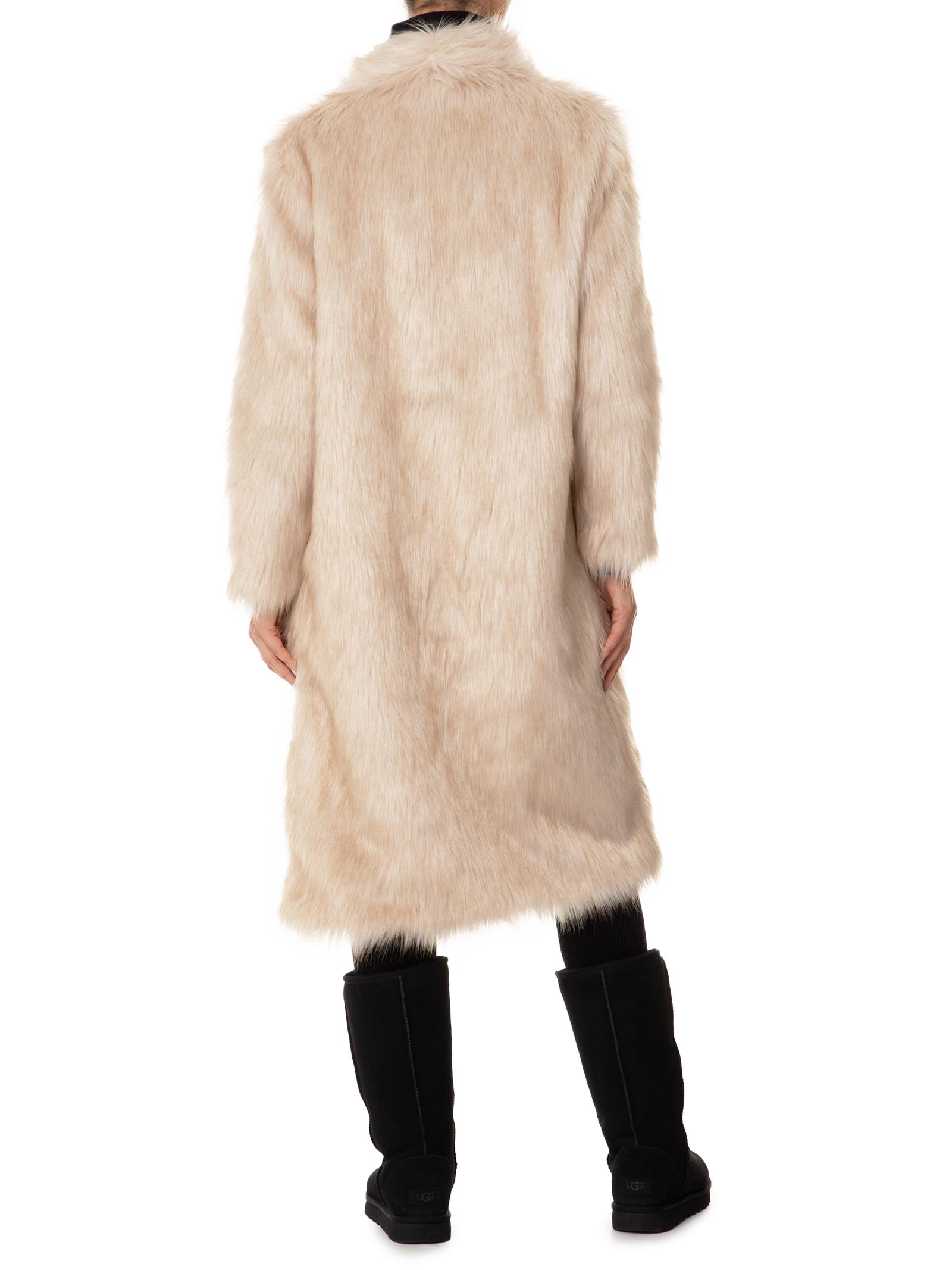 Casaco Feminino Maxi Bege Anselmi