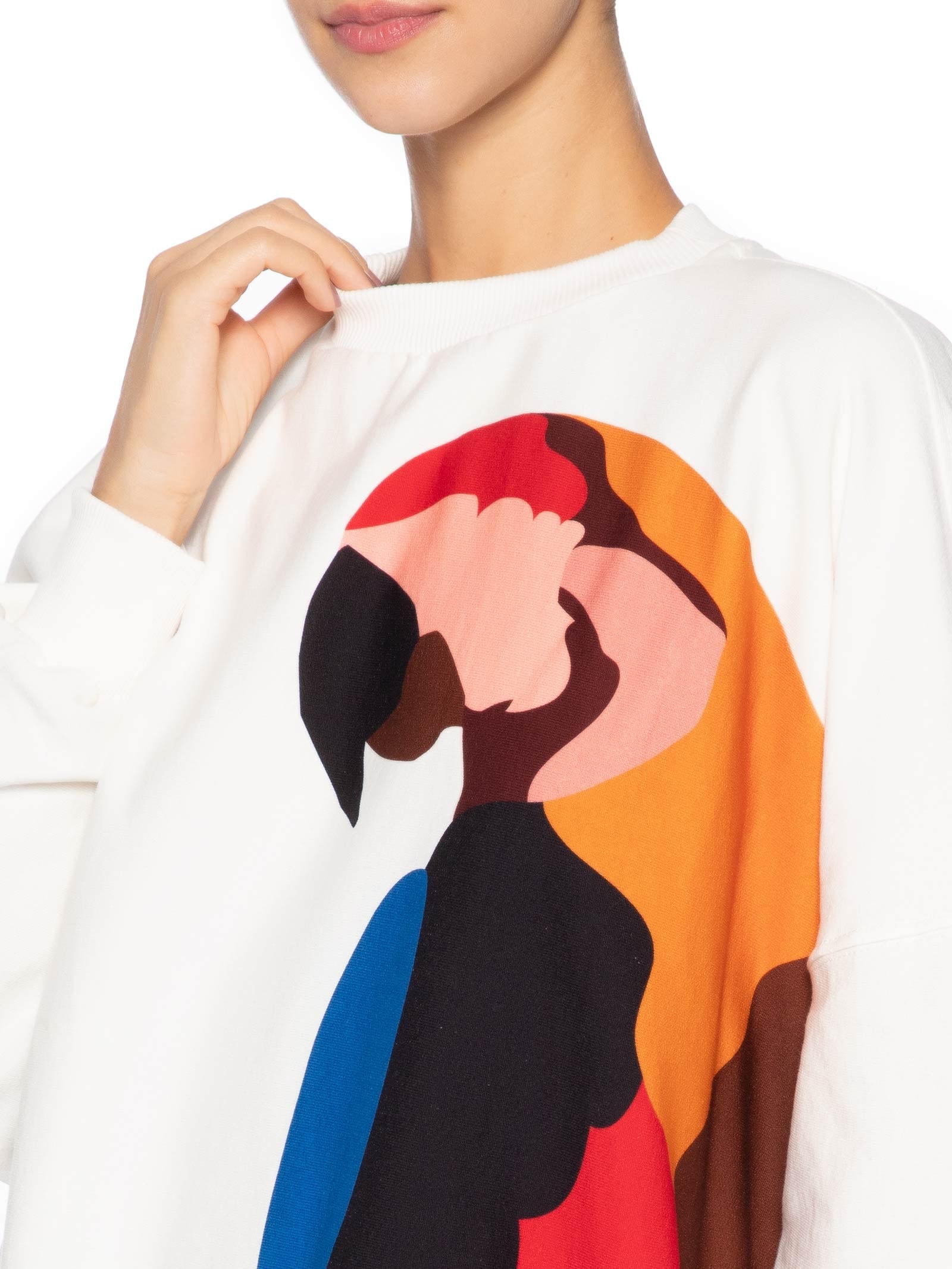Casaco Feminino Moletom Araraquara Branco Farm