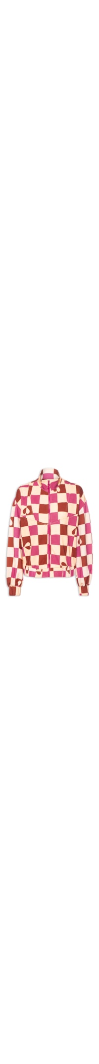Casaco Feminino Moletom Estampa Carinho - Rosa