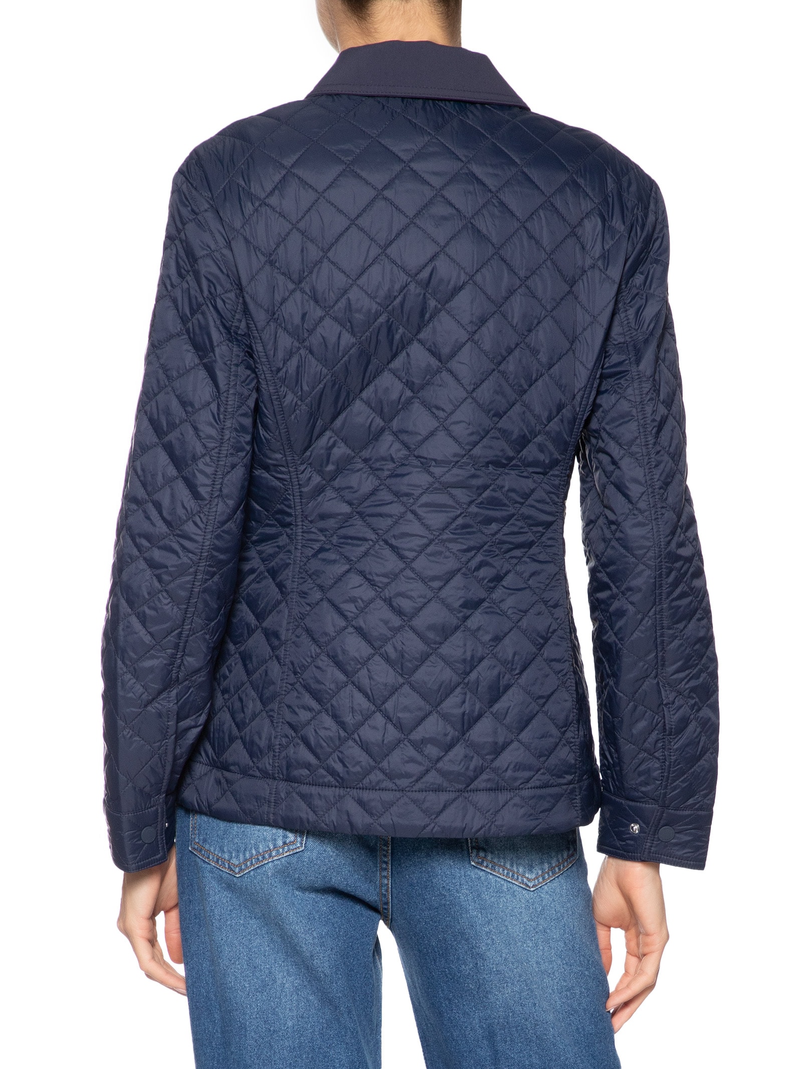 Casaco Feminino Padded Nylon Slim Quilted Jacket Azul Tommy Hilfiger