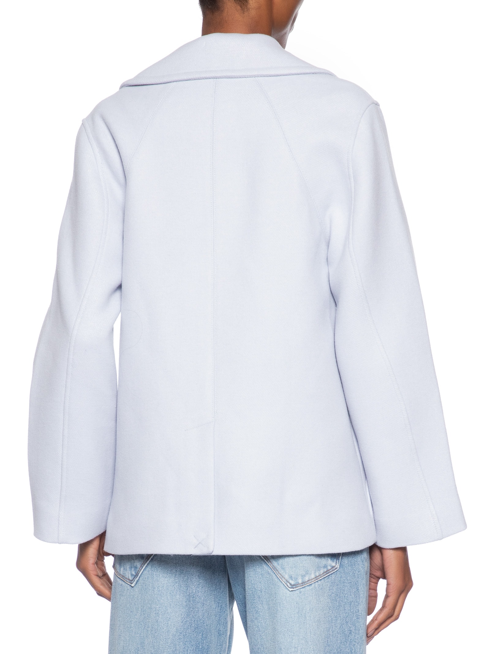 Casaco Feminino Pesado Oversized Azul Animale