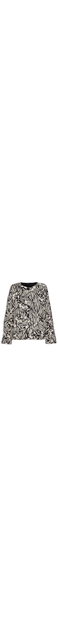 Casaco Feminino Poppies - Preto