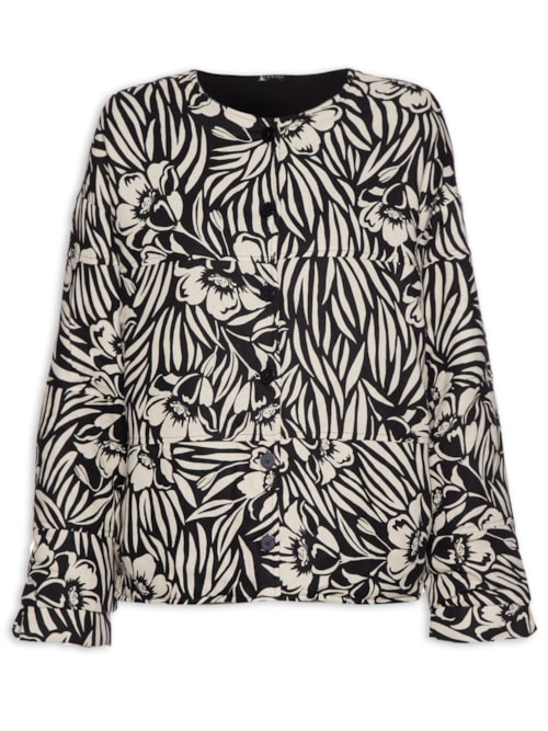 Casaco Feminino Poppies – Preto