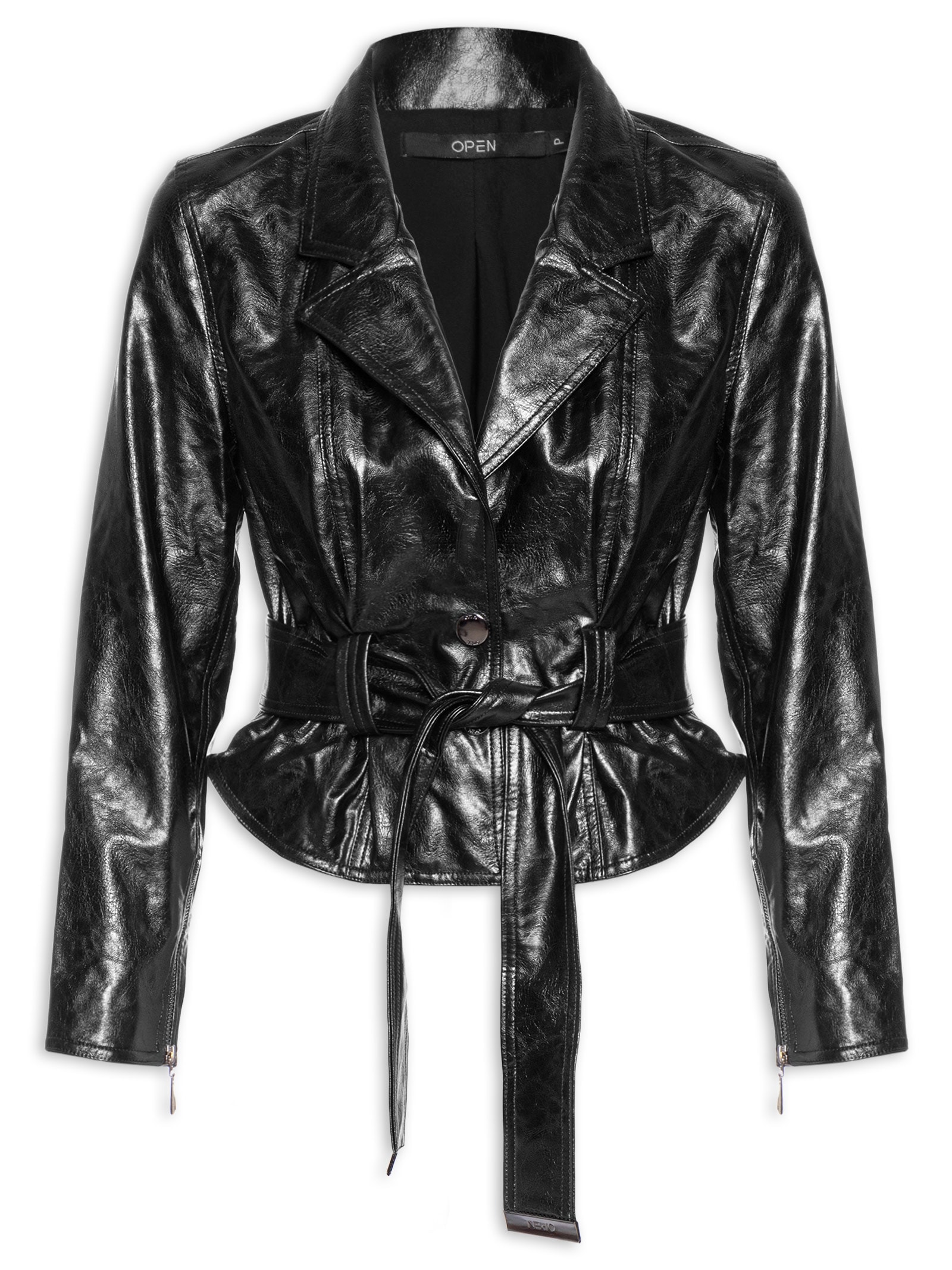 Casaco Feminino Preto Open