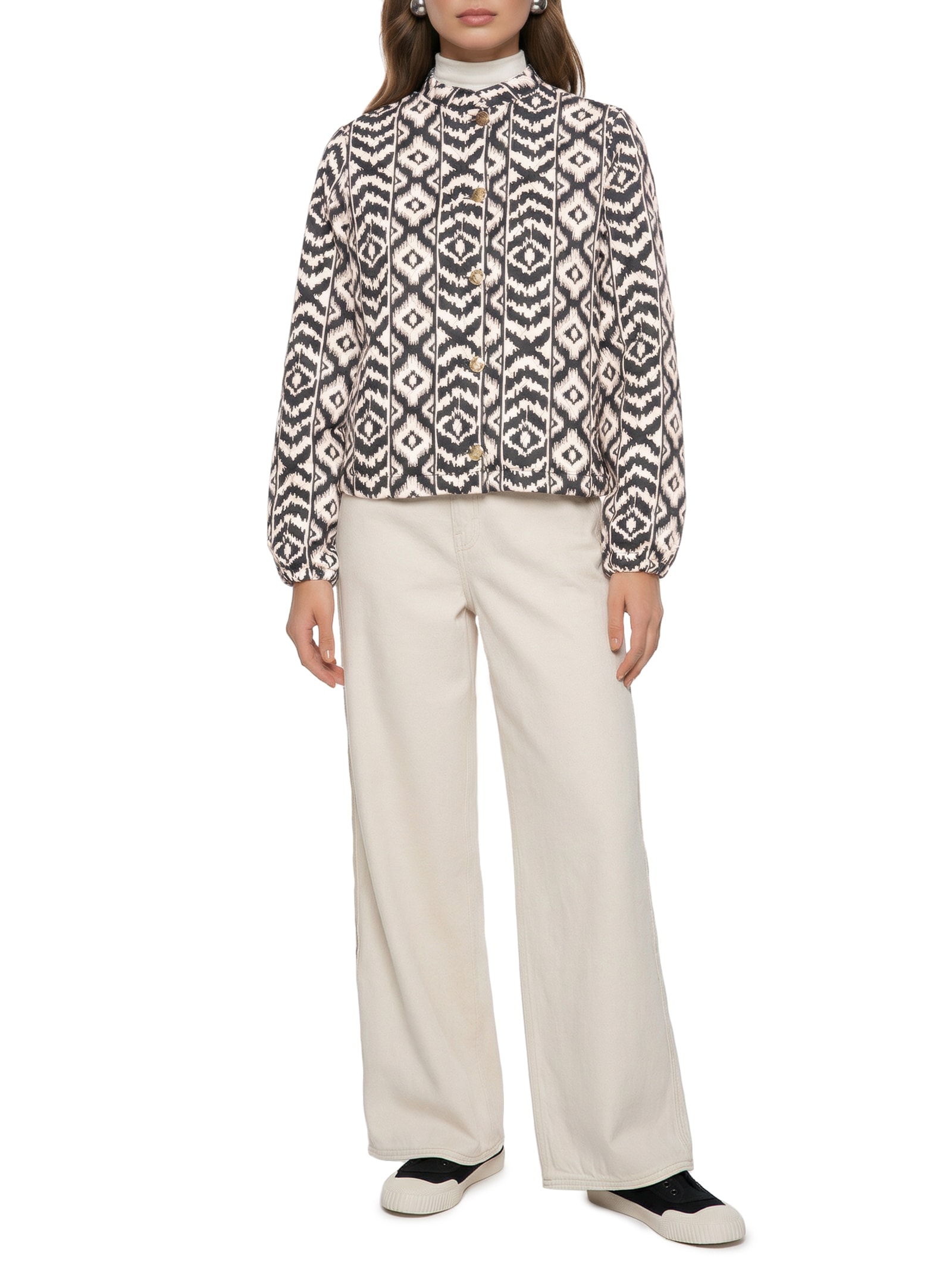 Casaco Feminino Puffer Preto Cacay