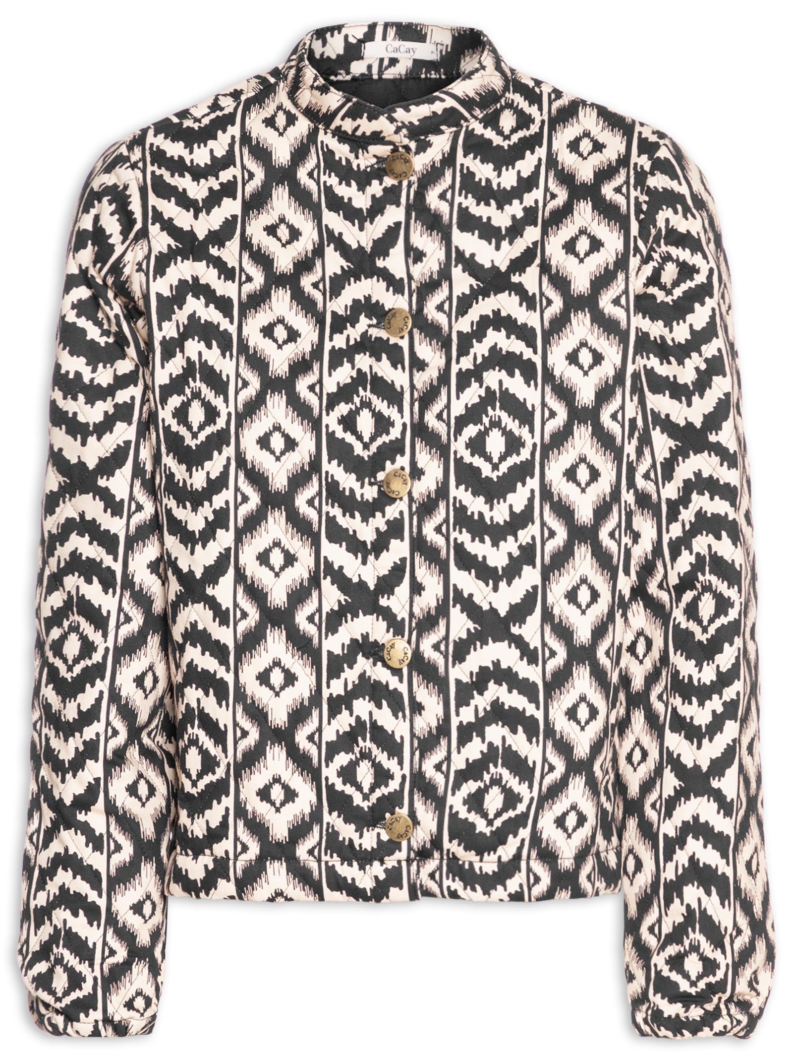 Casaco Feminino Puffer Preto Cacay