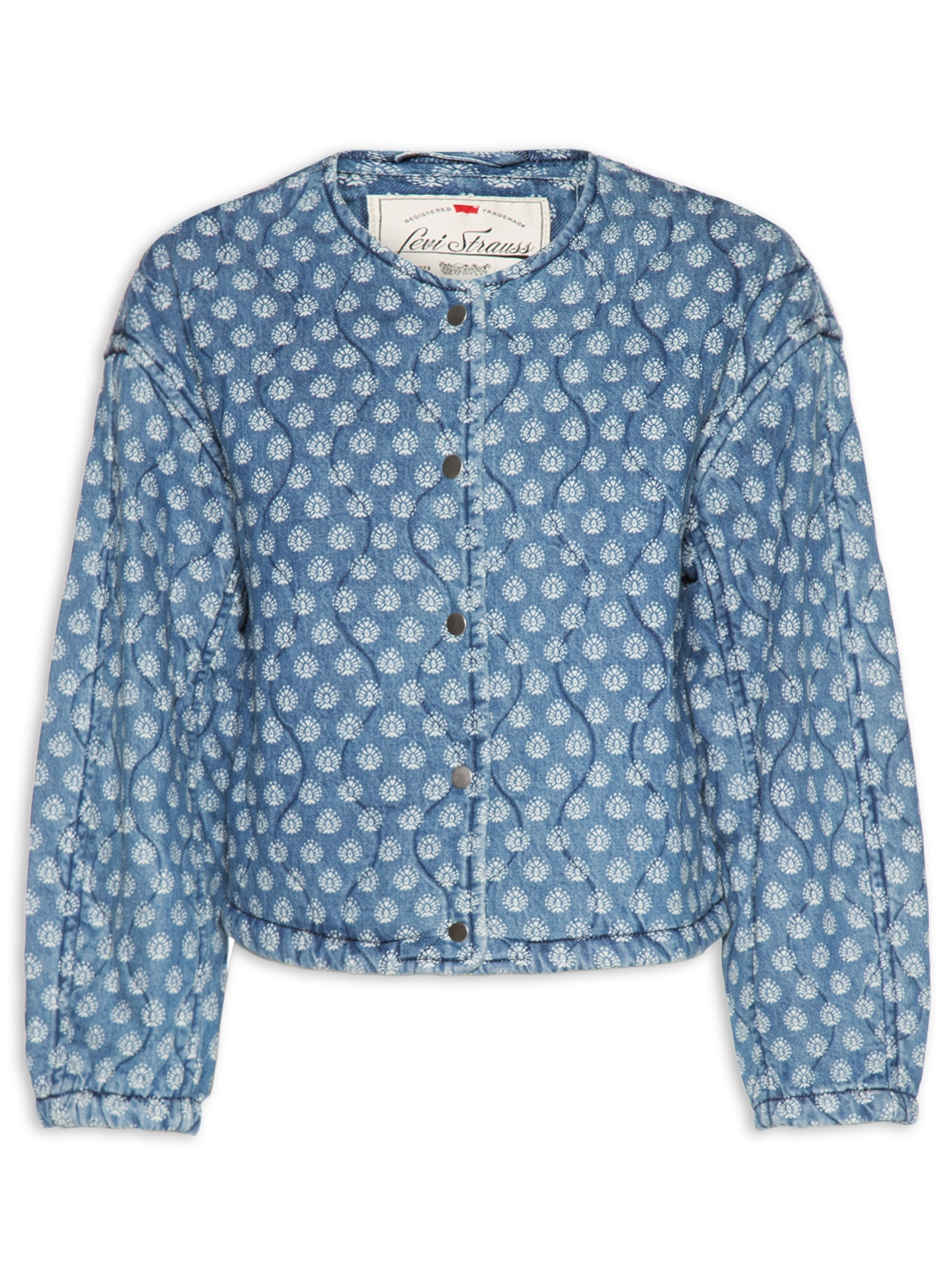 Levi's - Casaco Feminino Rumer Quiled Liner Shrt - Azul