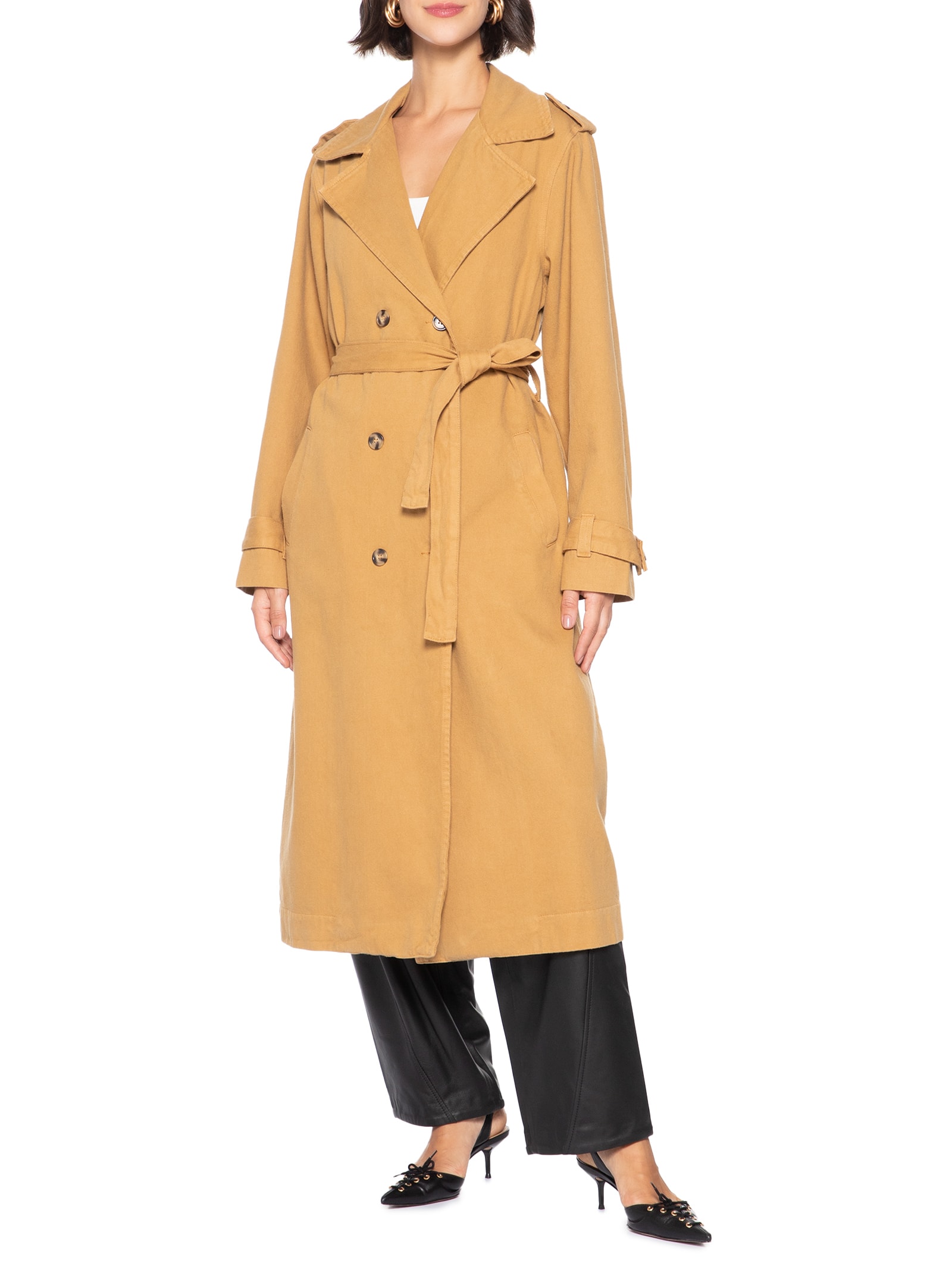 Casaco Feminino Sarja Marrom Colcci Jeans