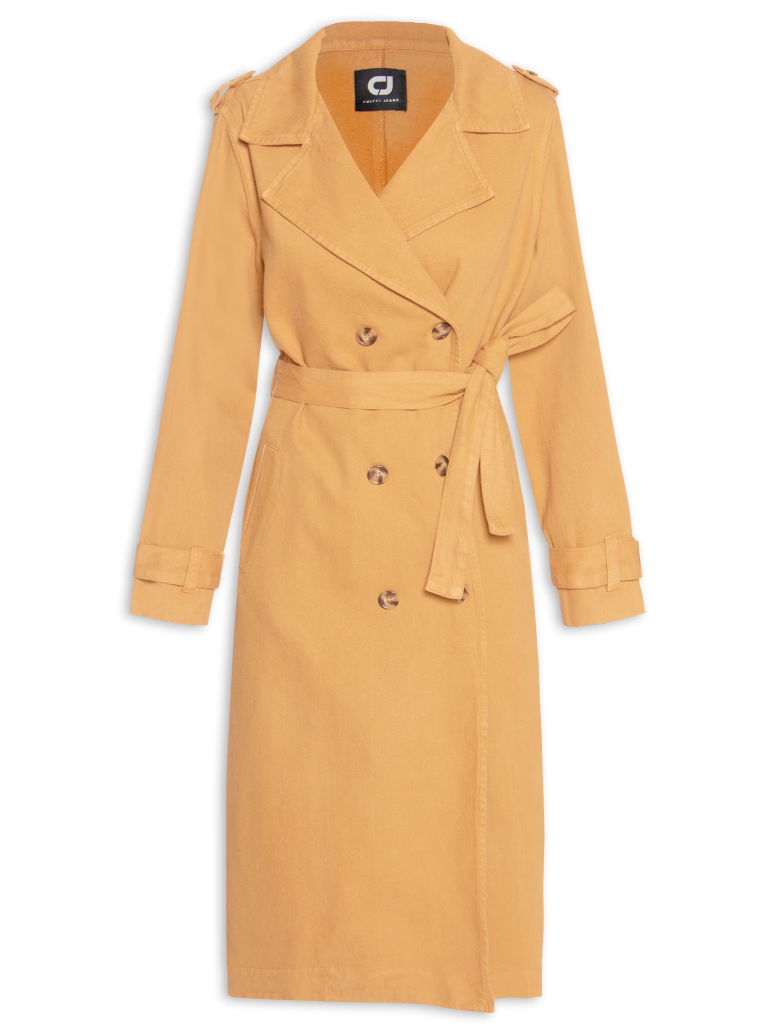 Casaco Feminino Sarja Marrom Colcci Jeans