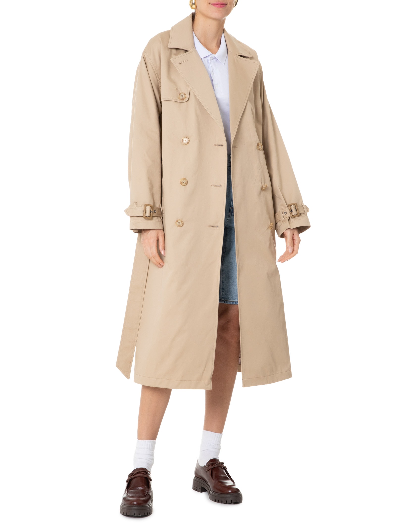Levi'S - Casaco Feminino Spade Trench - Bege