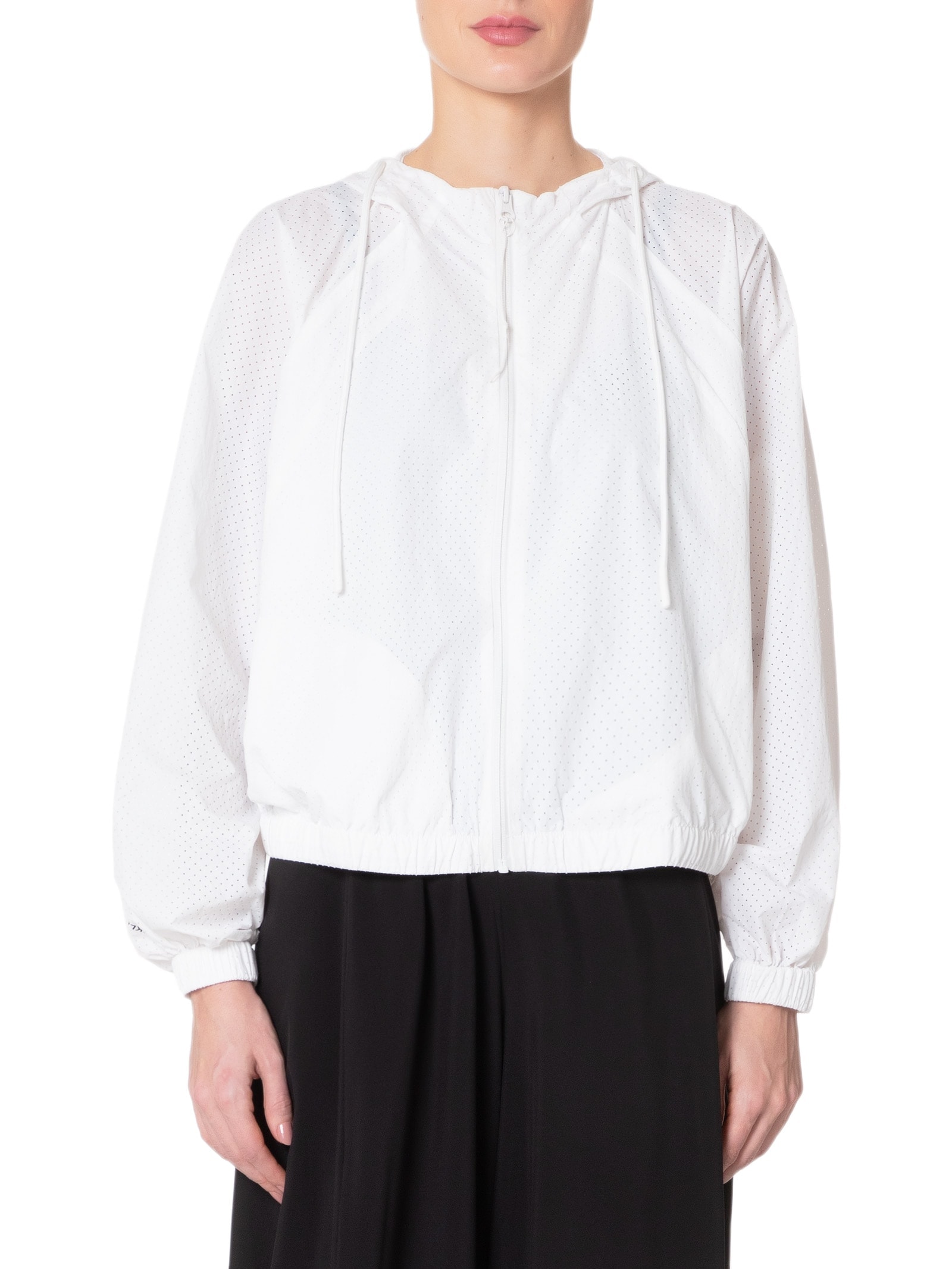 Casaco Feminino Superlight Microfuros Branco Osklen