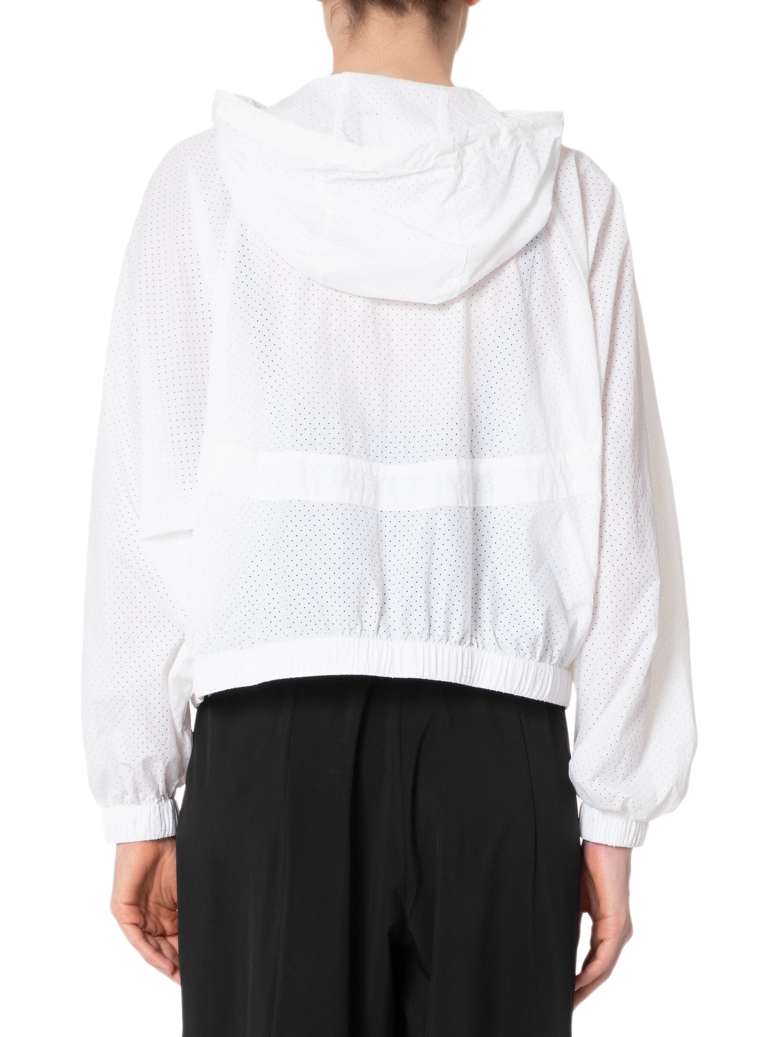 Casaco Feminino Superlight Microfuros Branco Osklen