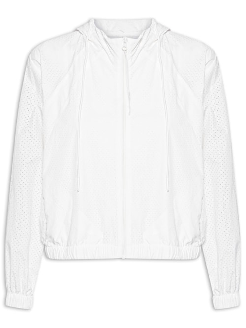 Casaco Feminino Superlight Microfuros - Branco