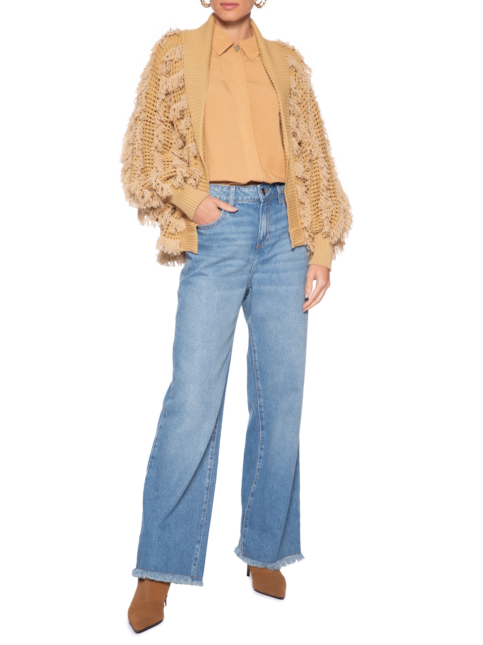 Casaco Feminino Tina – Marrom Le Lis