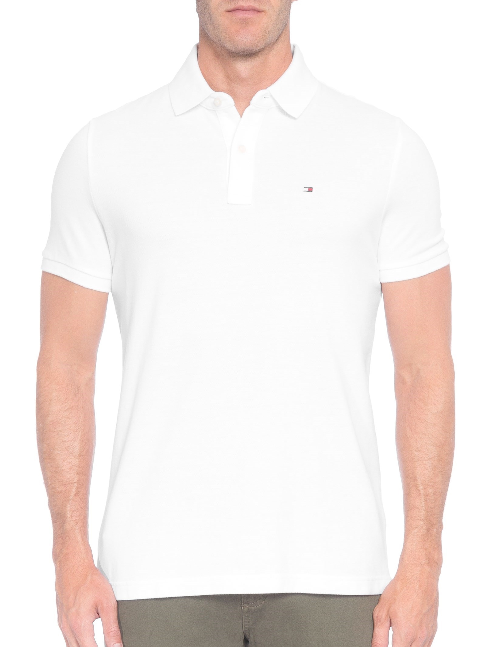 Casaco Feminino Transpasse Duplo Off White Tommy Hilfiger