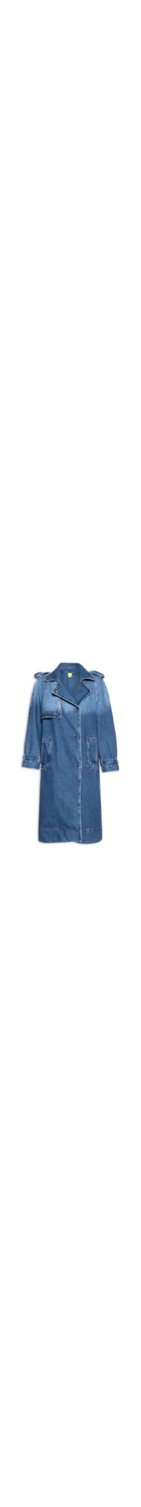 Casaco Feminino Trench Coat - Azul