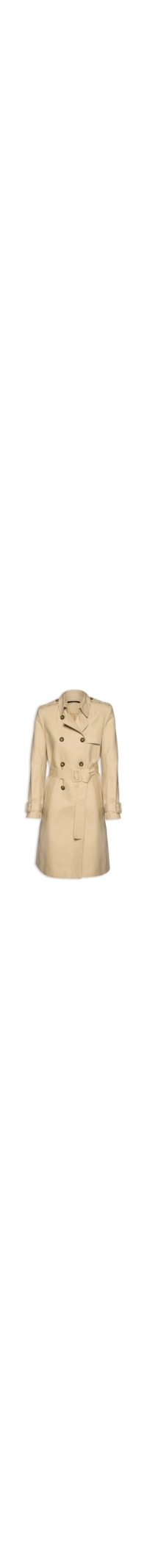 Casaco Feminino Trench Coat Com Pala - Bege