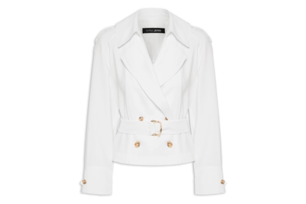 Casaco Feminino Trench Coat Leve - Branco