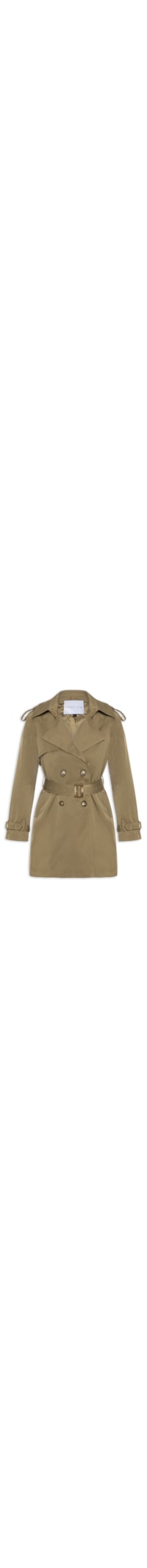 Casaco Feminino Trench Coat - Marrom