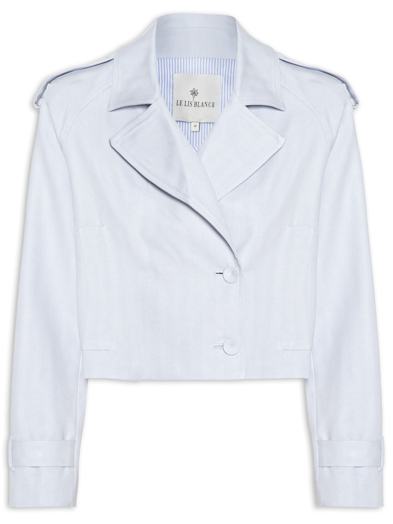 Casaco Feminino Trench Ivy Azul Le Lis