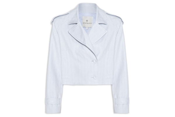 Casaco Feminino Trench Ivy - Azul