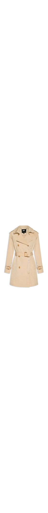 Casaco Feminino Trench Kami Alongado - Bege