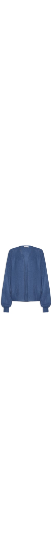 Casaco Feminino Tricot - Azul