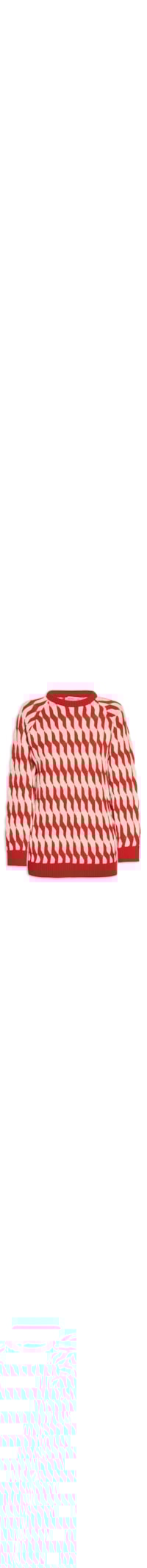 Casaco Feminino Tricot Colorido - Vermelho