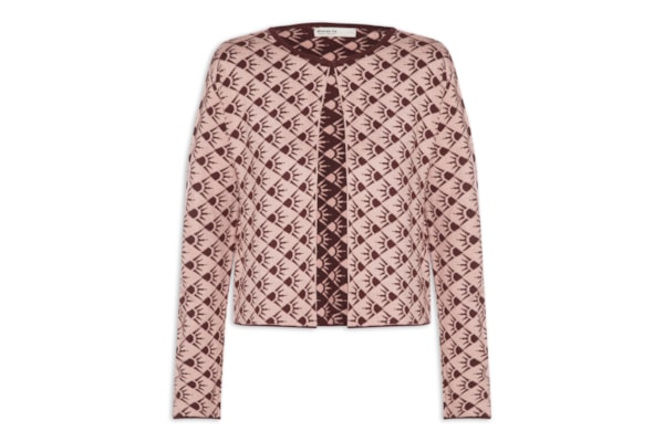 Casaco Feminino Tricot Floriluz - Rosa