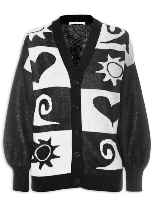 Casaco Feminino Tricot Jangada – Preto