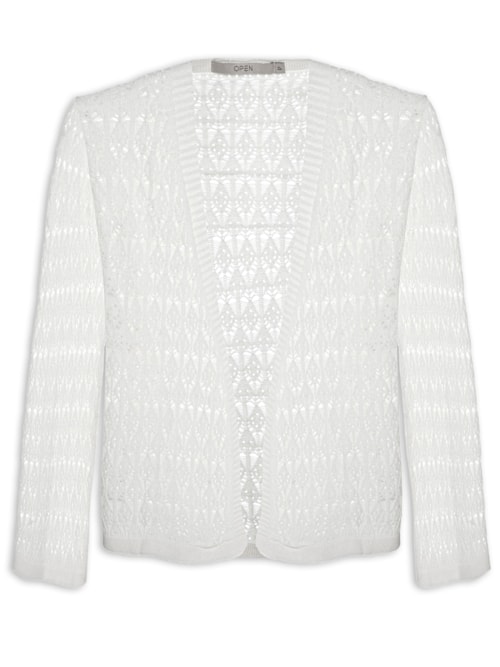 Casaco Feminino Tricot – Off White