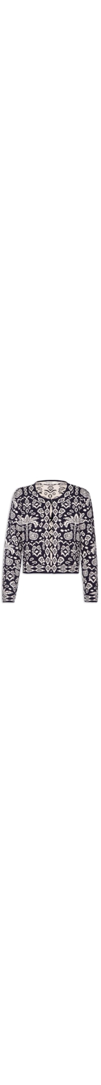 Casaco Feminino Tricot Tropikat - Preto