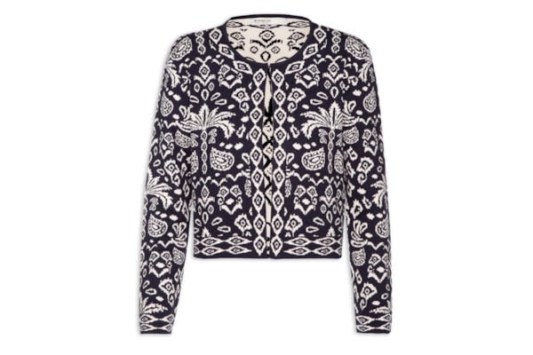 Casaco Feminino Tricot Tropikat - Preto