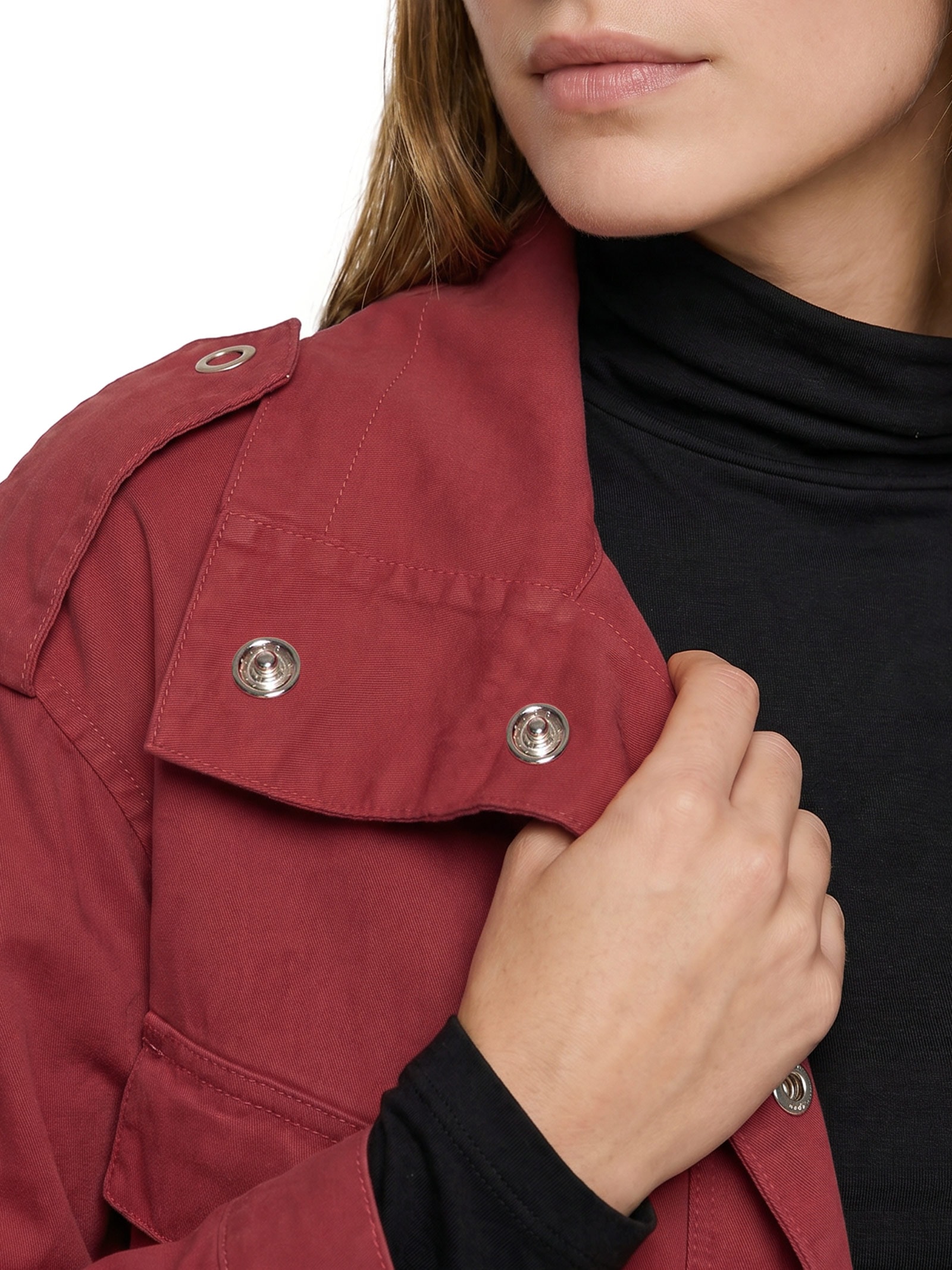 Casaco Feminino Vermelho Colcci