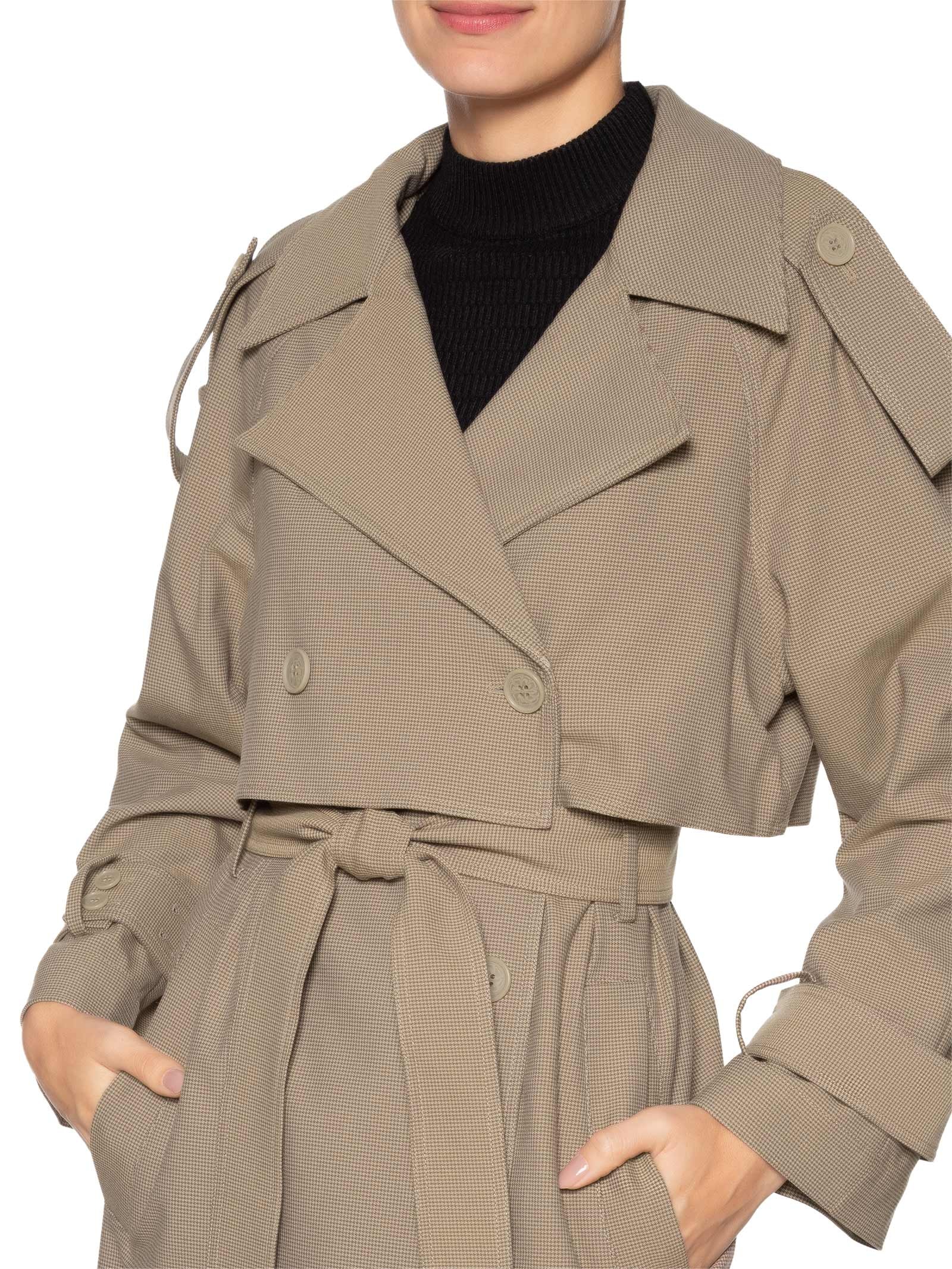 Casaco Feminino Xadrez Marrom Animale