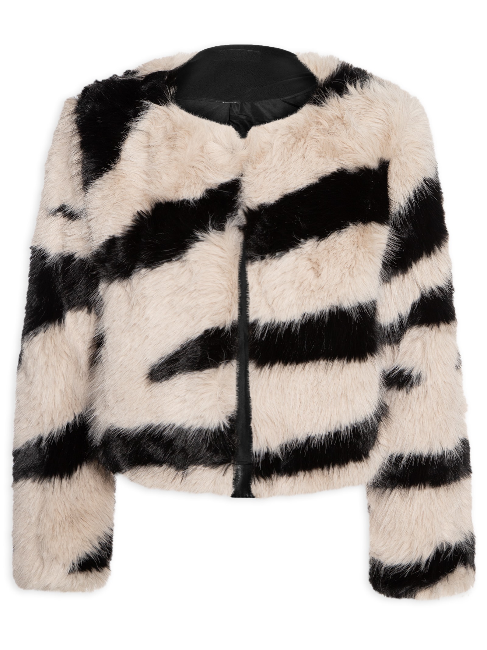 Casaco Fur Feminino Bege Market 33