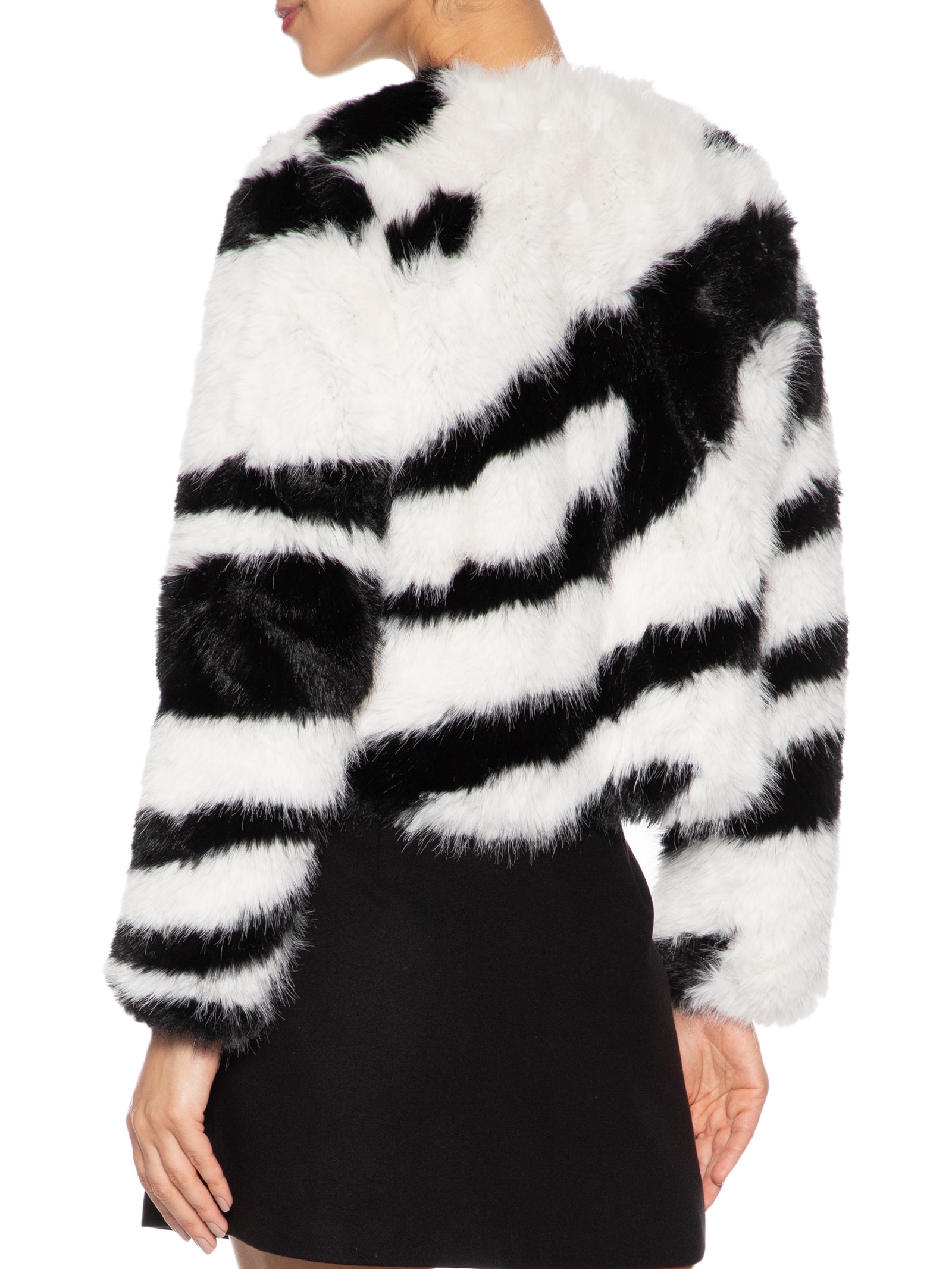 Casaco Fur Feminino Off White Market 33