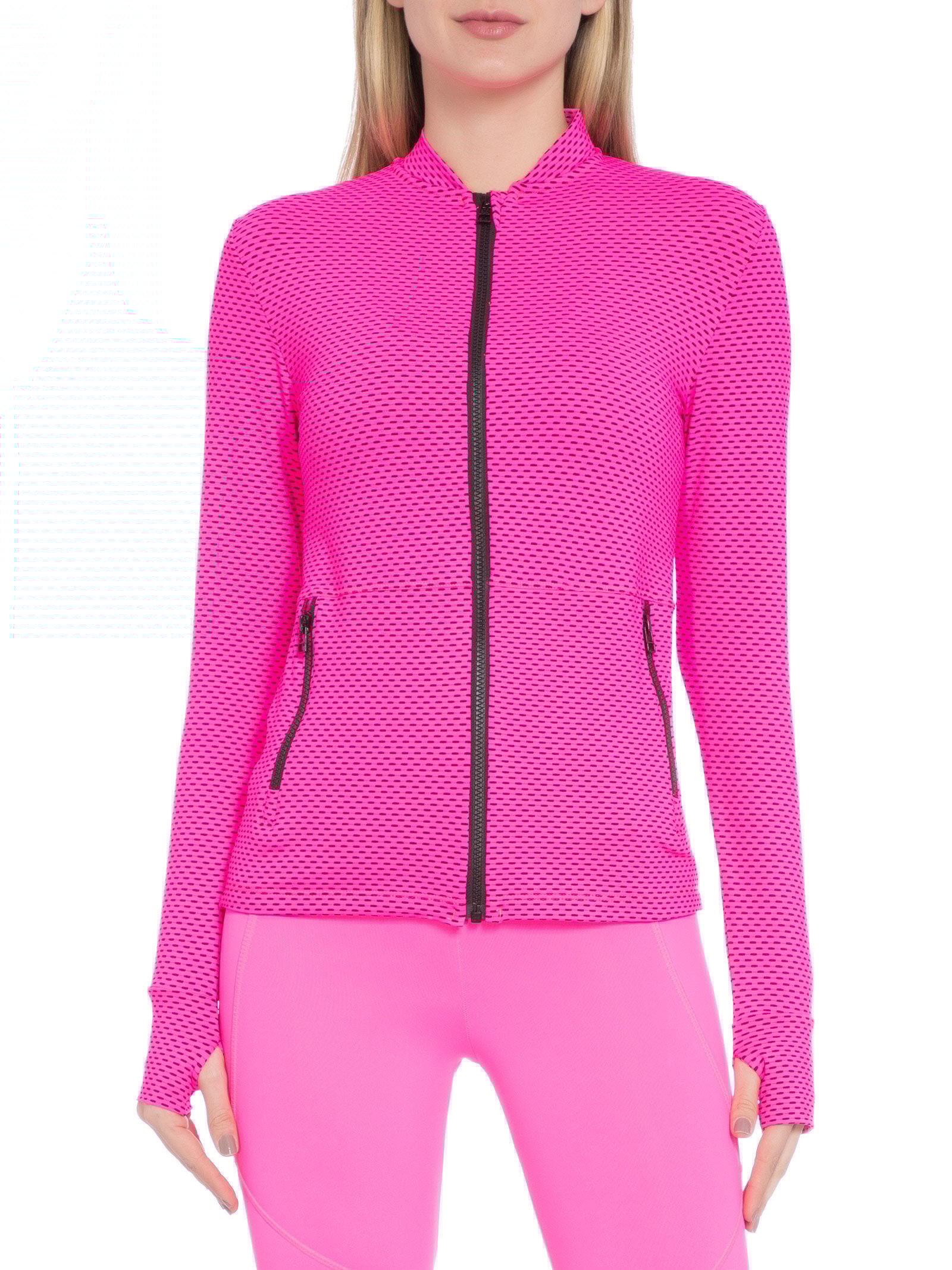 Casaco Liso Rosa Body For Sure