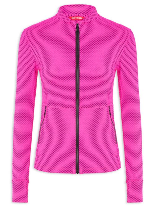 Casaco Liso - Rosa