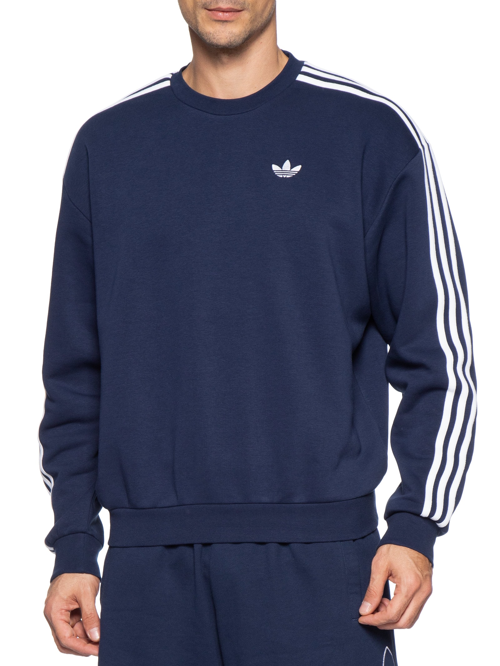 Casaco Masculino 3S Crew Azul Adidas Originals