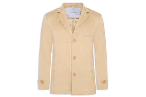 Casaco Masculino Botões Clássico - Bege