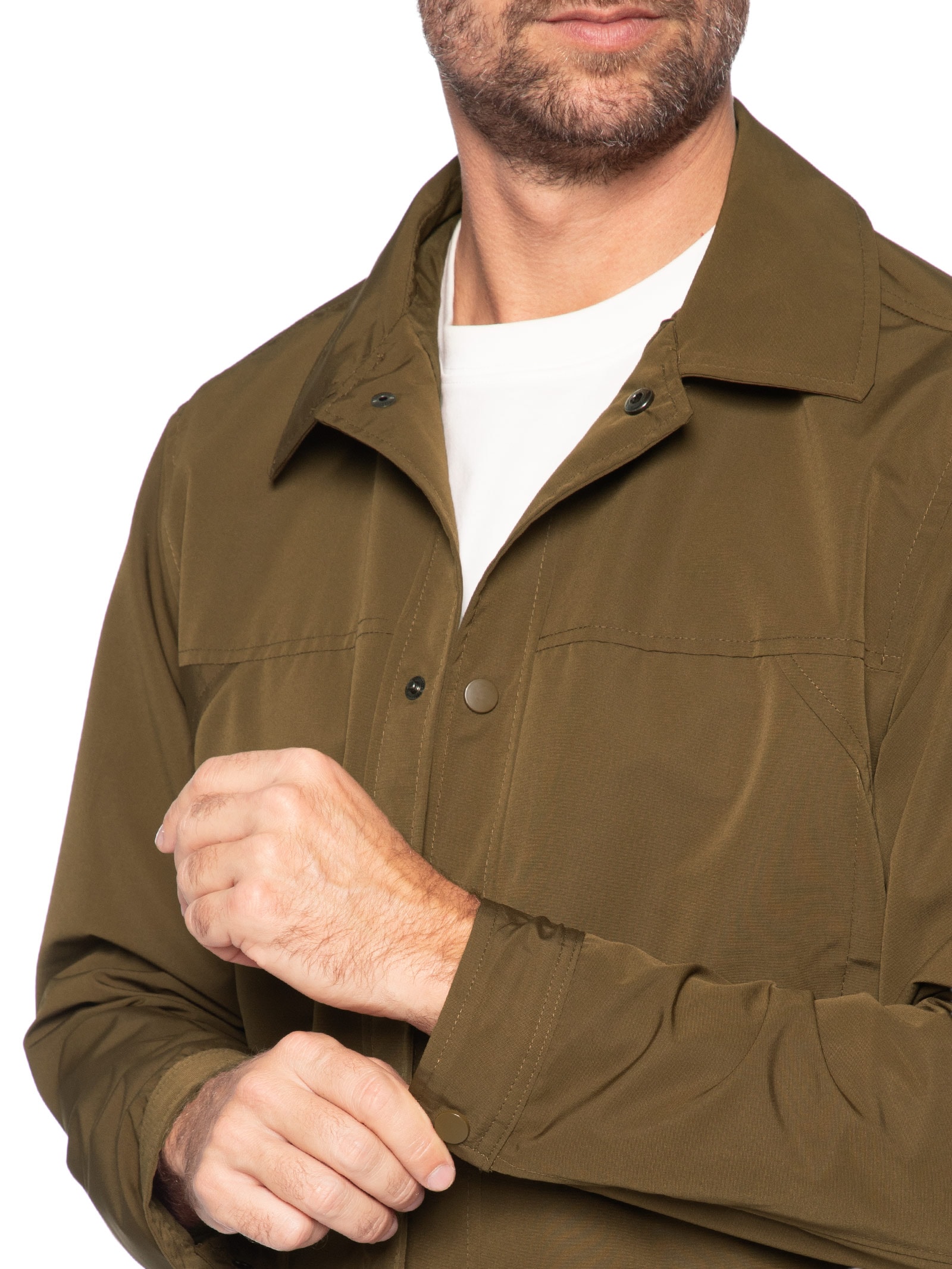 Casaco Masculino Clássico Marrom Basiq Men