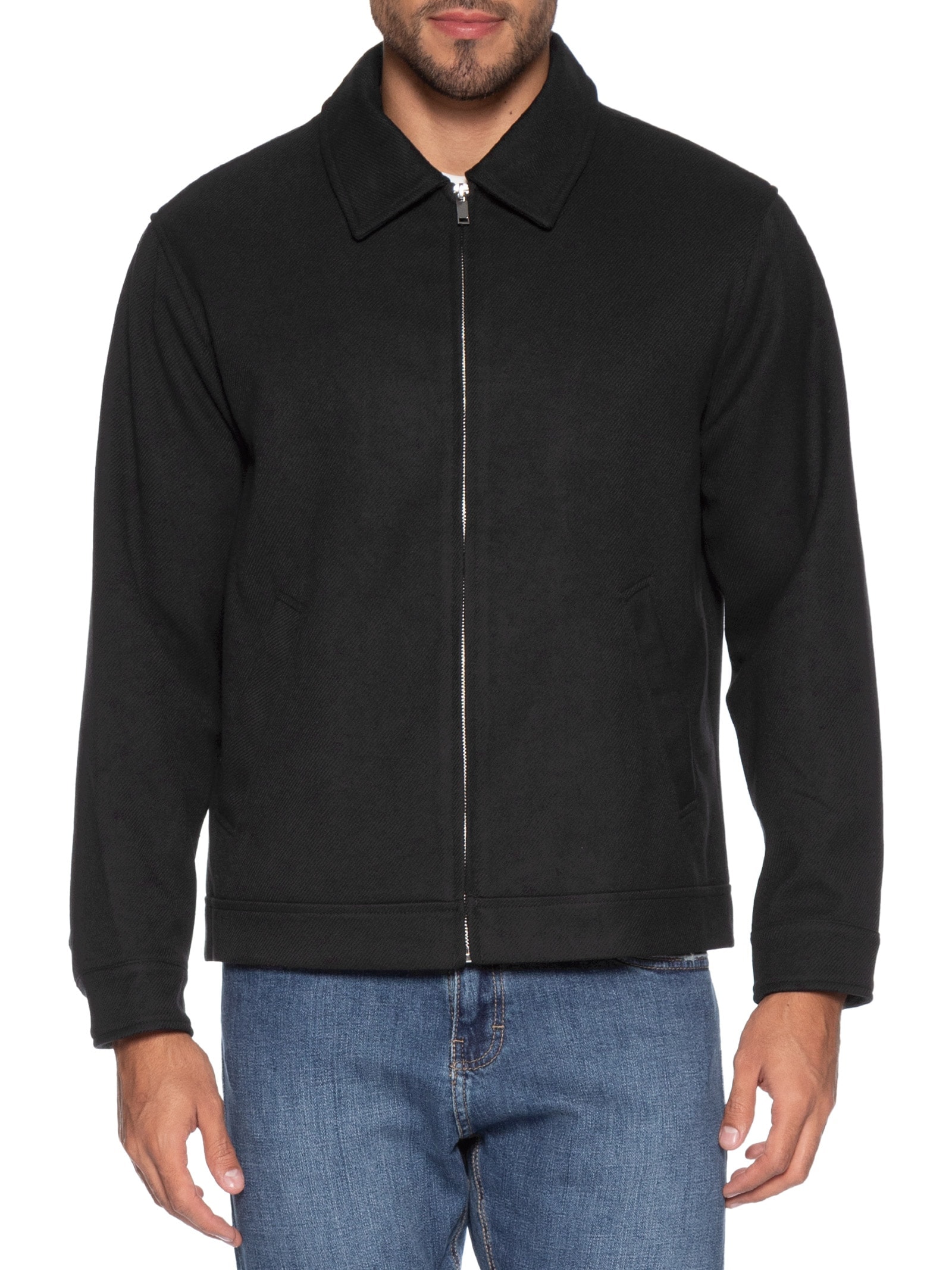 Casaco Masculino Clássico Preto '2 Essential
