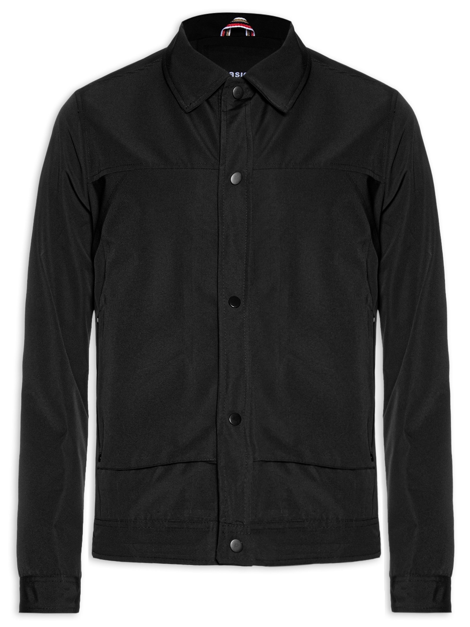 Casaco Masculino Clássico Preto Basiq Men